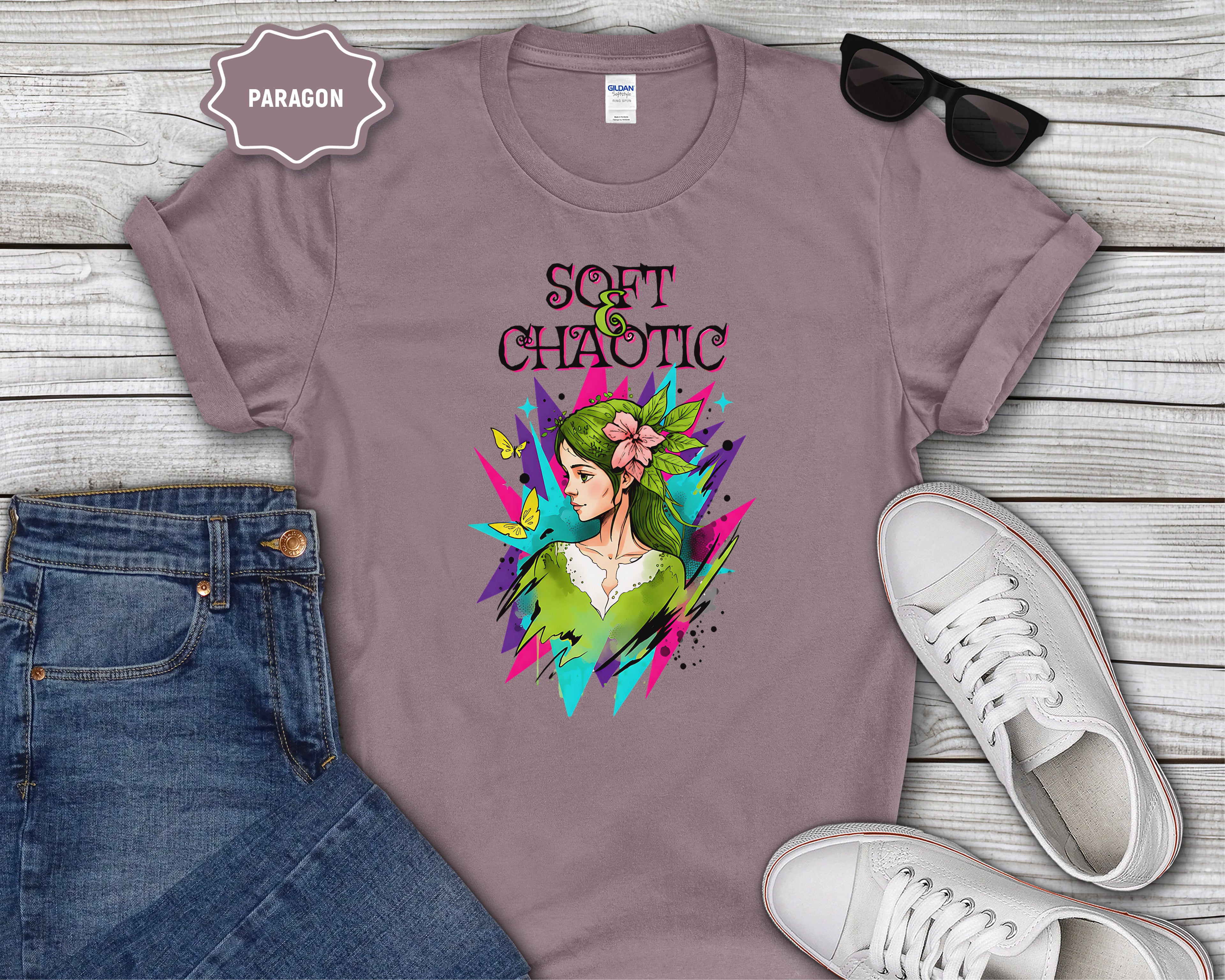 Soft and Chaotic Mental HealthT-Shirt