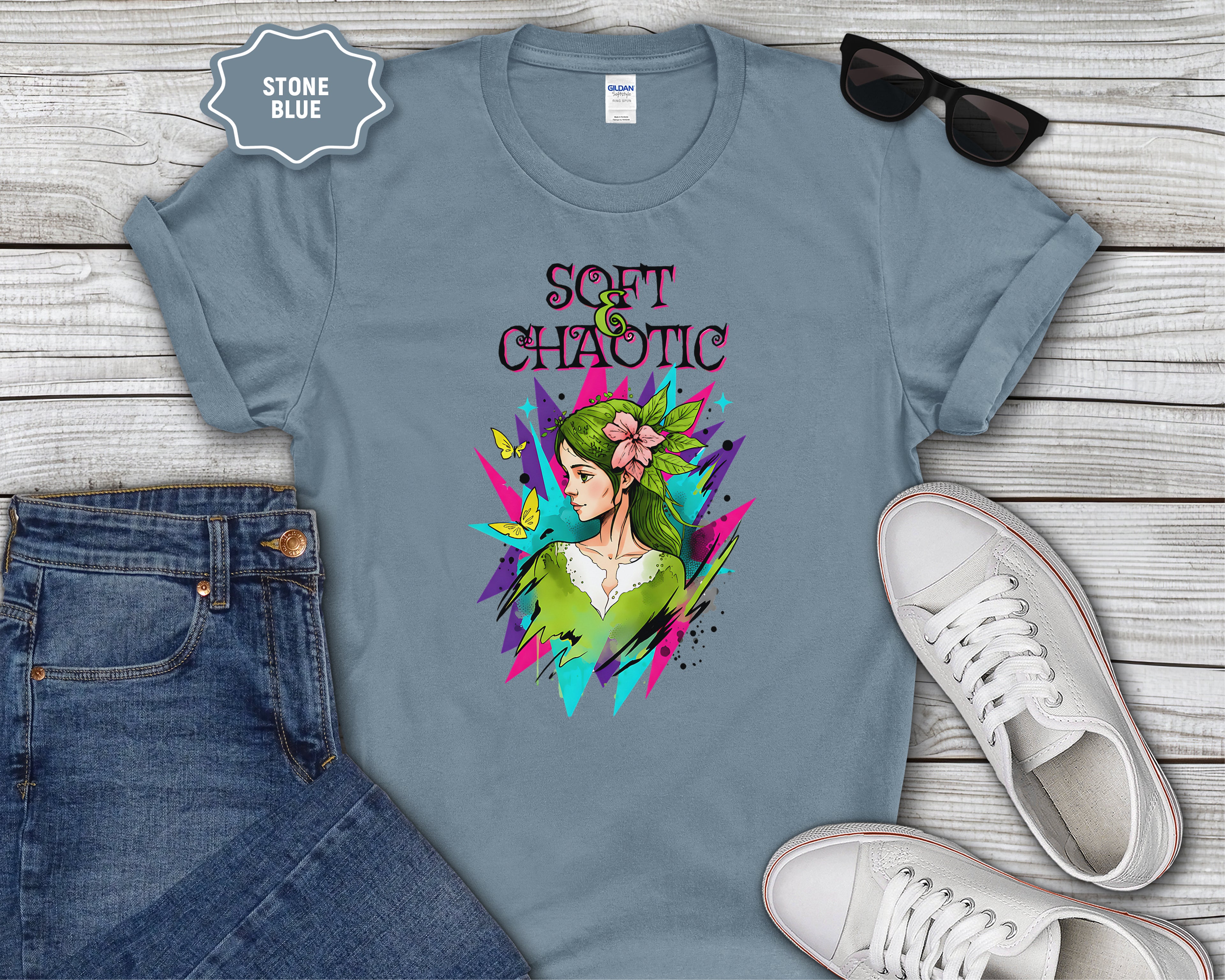 Soft and Chaotic Mental HealthT-Shirt