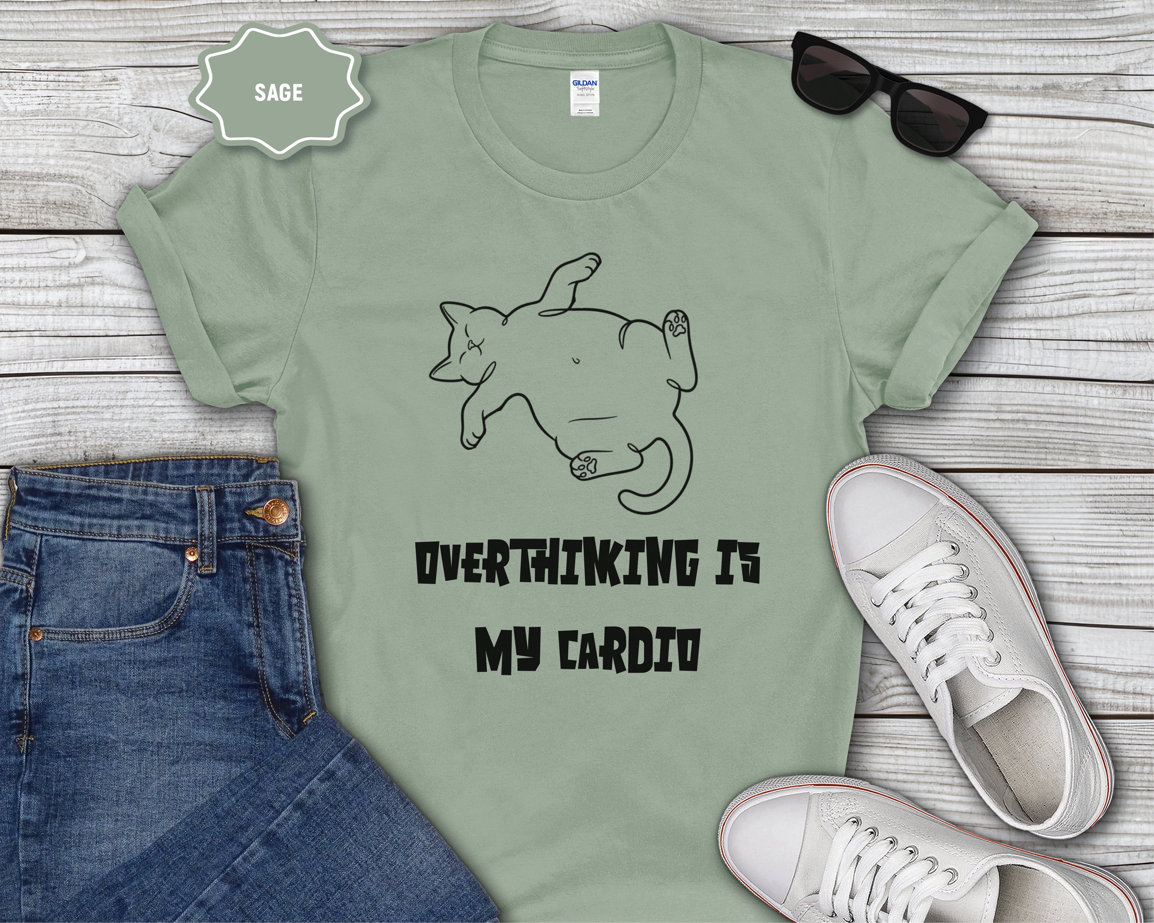Overthinking Is My Cardio T-Shirt