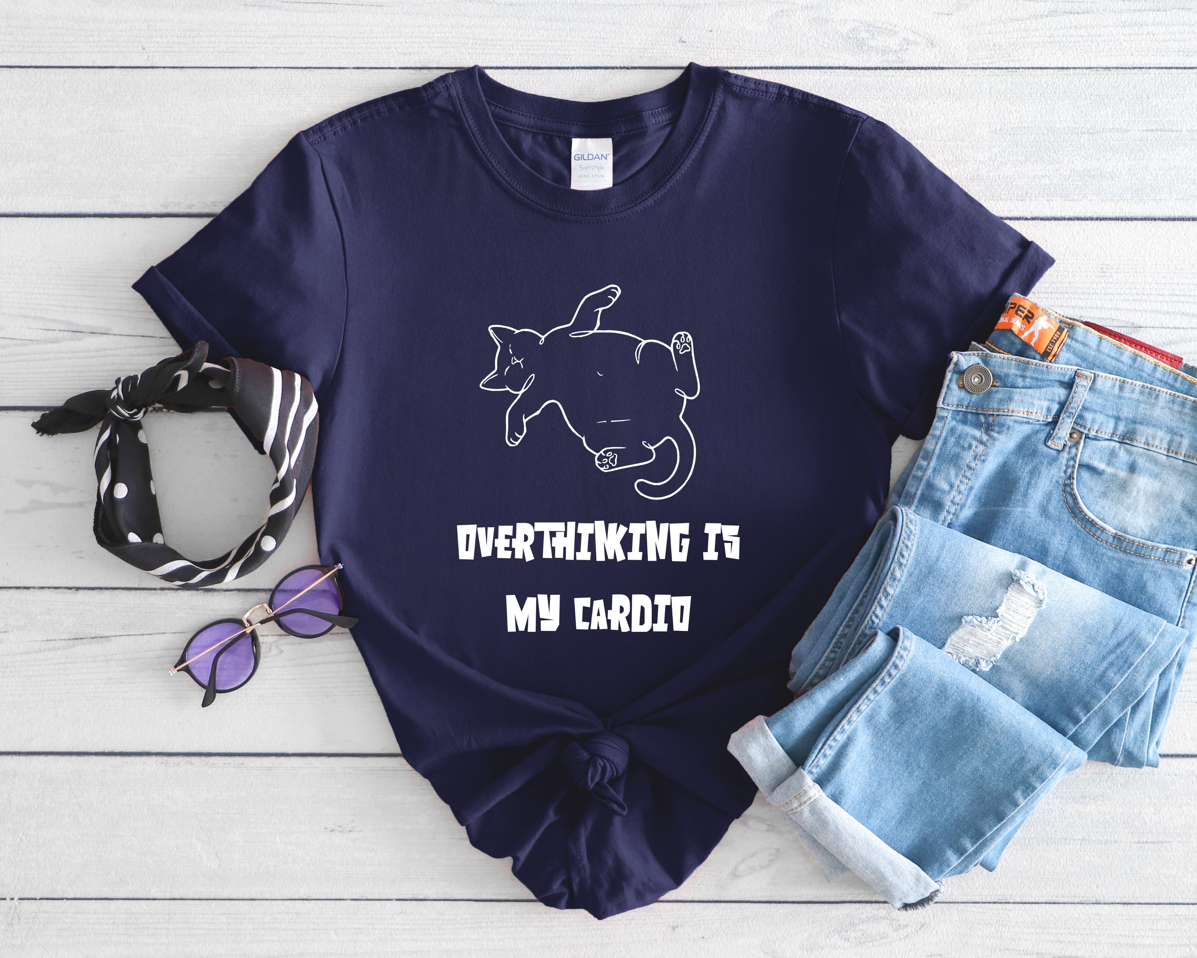 Overthinking Is My Cardio T-Shirt