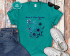 Choose to Keep Growing Floral Tee