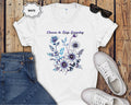 Choose to Keep Growing Floral Tee