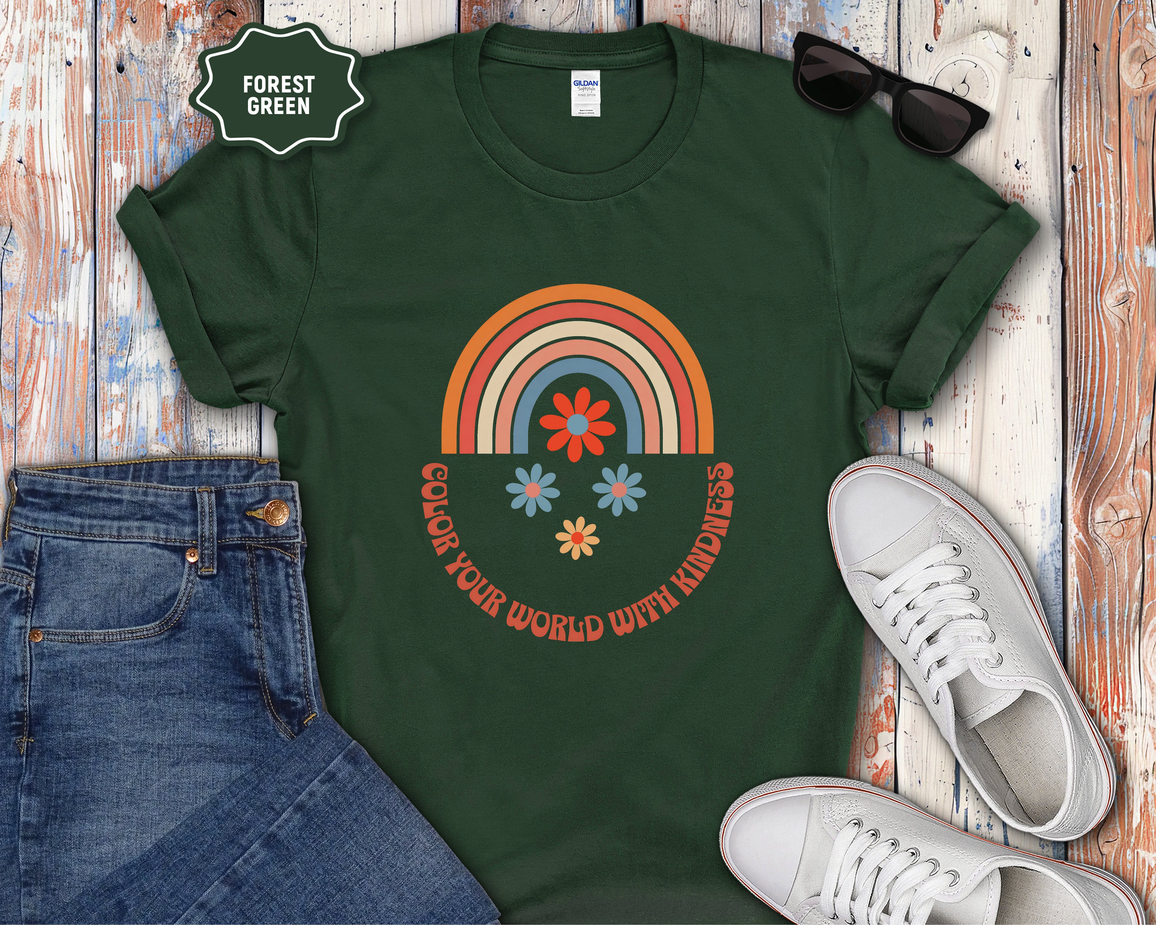 Color Your World With Kindness T-Shirt
