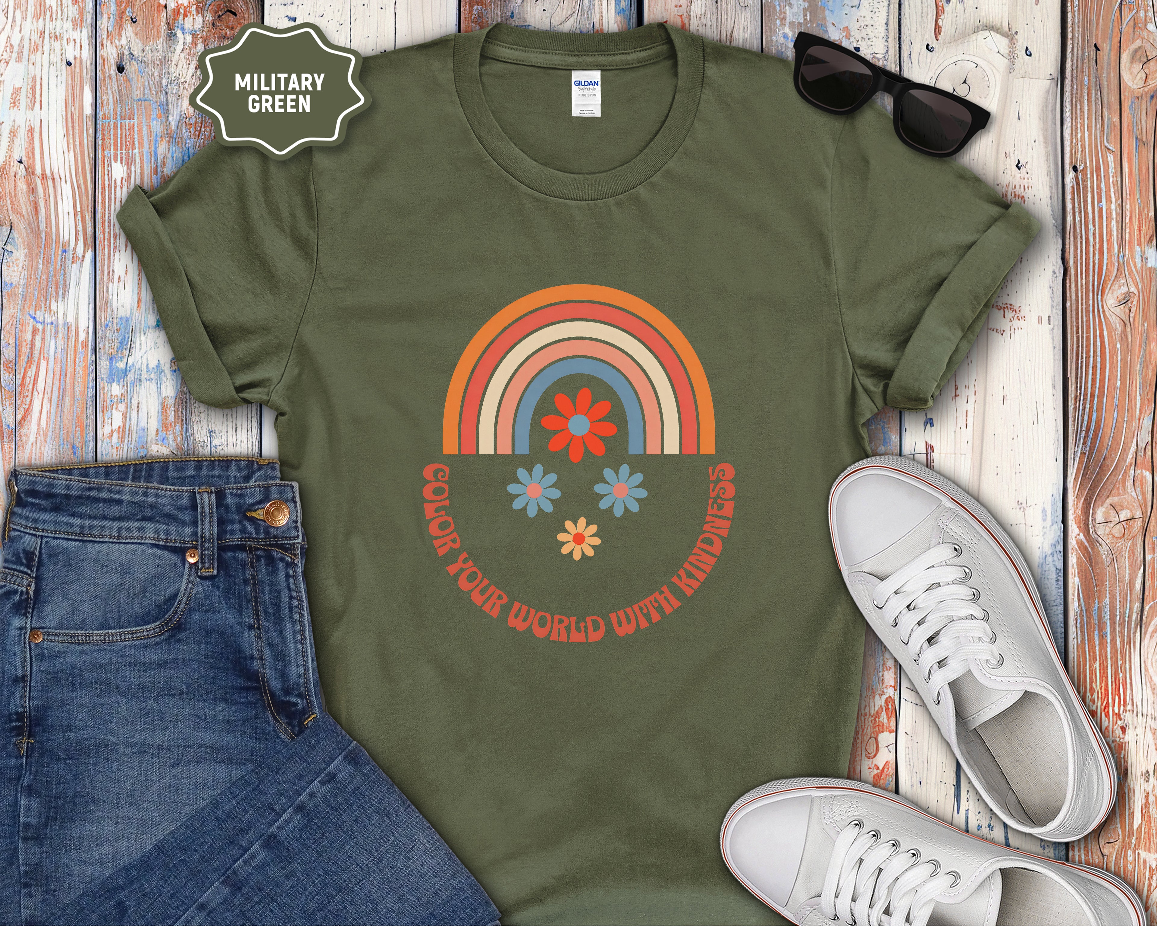 Color Your World With Kindness T-Shirt