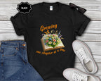Growing One Chapter at a Time Book Shirt