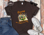 Growing One Chapter at a Time Book Shirt