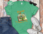 Growing One Chapter at a Time Book Shirt
