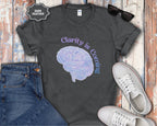 Clarity Is Coming brain graphic T-Shirt