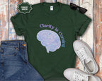Clarity Is Coming brain graphic T-Shirt
