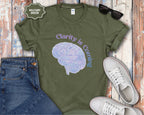 Clarity Is Coming brain graphic T-Shirt