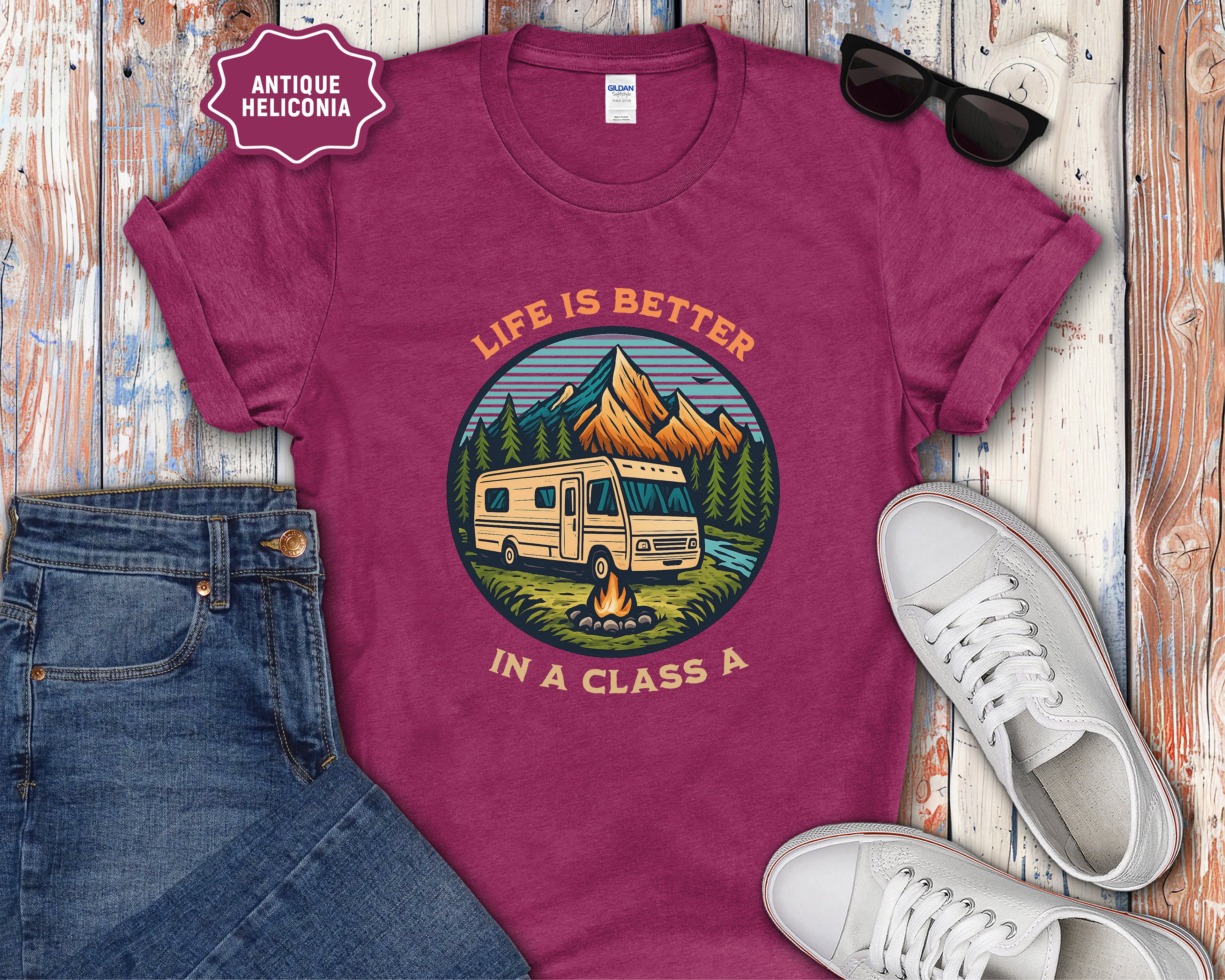 Life Is Better In A Class A RV T-Shirt