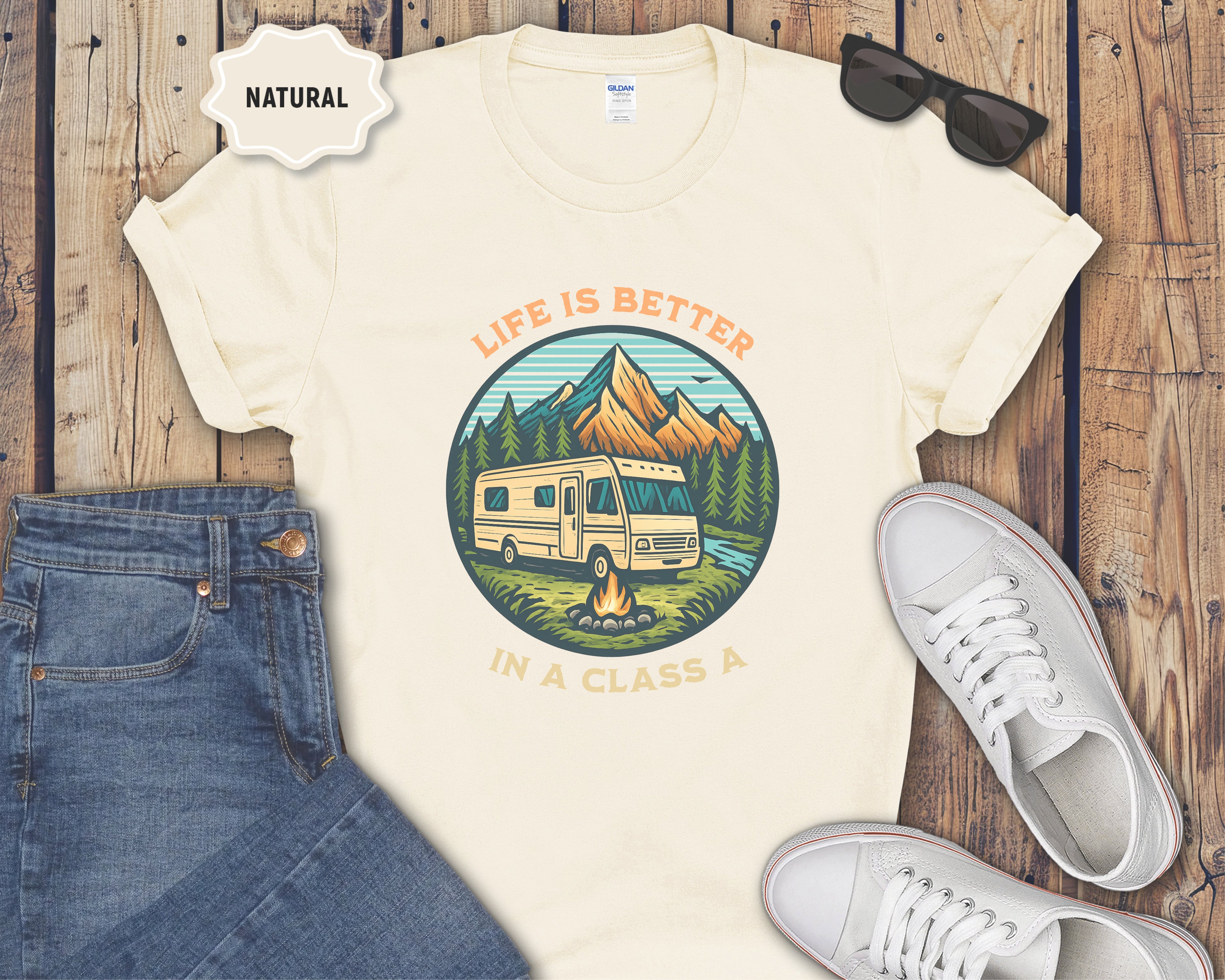 Life Is Better In A Class A RV T-Shirt
