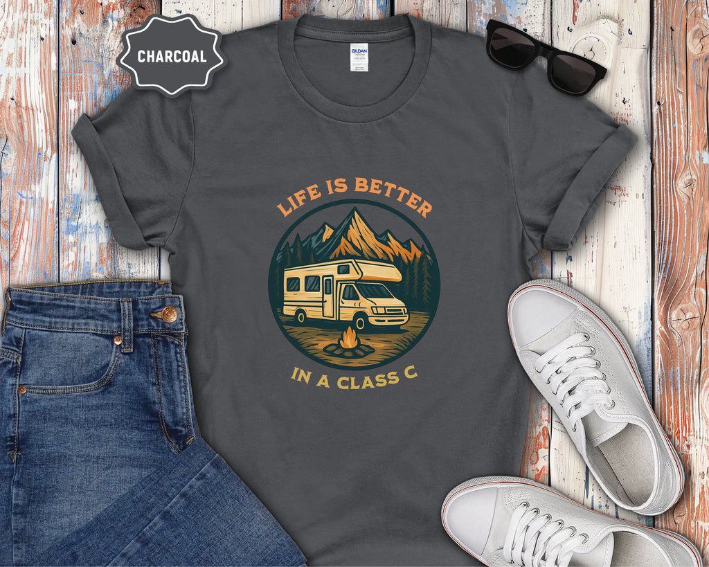 Life Is Better in a Class C Camper T-Shirt