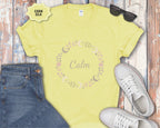 Celsius Moon Phase Wreath T-Shirt