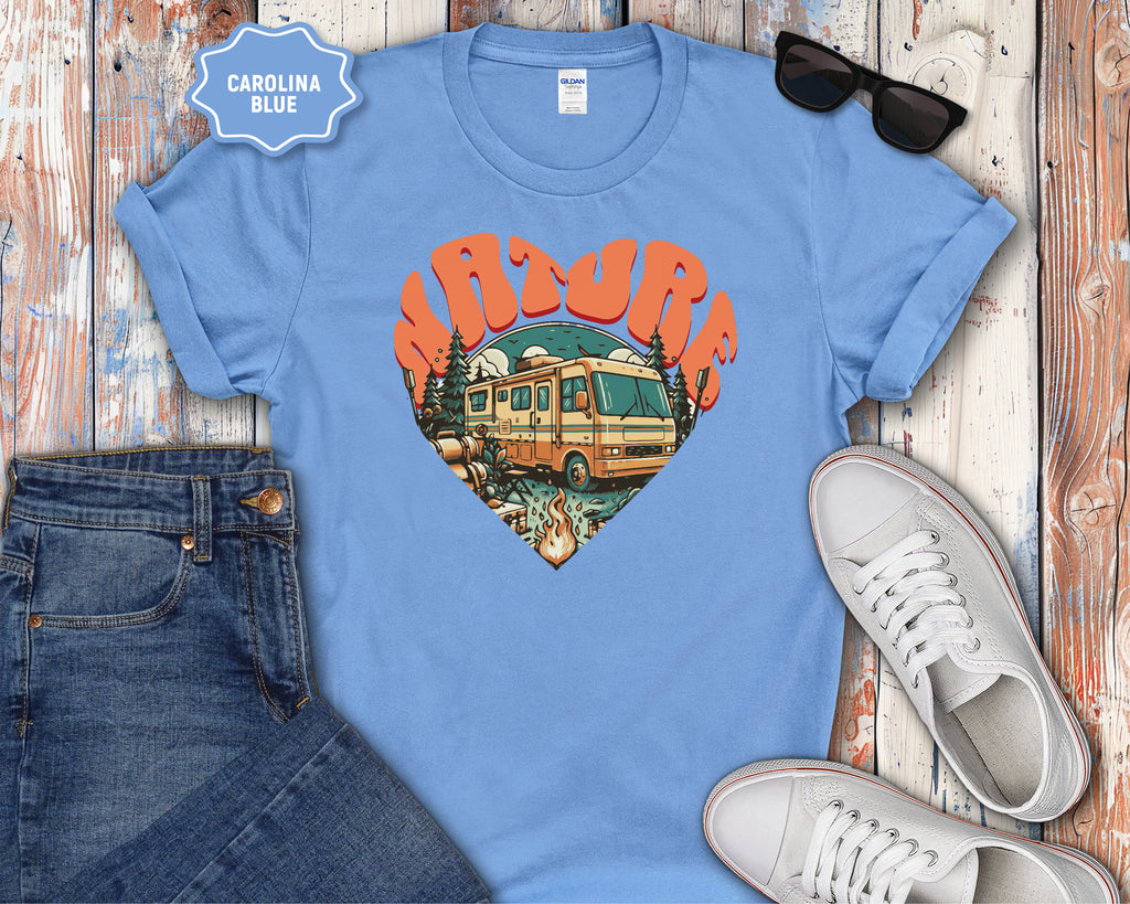 Nature RV Heart Graphic Tee