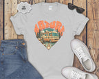 Nature RV Heart Graphic Tee