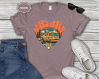 Nature RV Heart Graphic Tee
