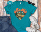 Nature RV Heart Graphic Tee