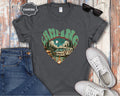 Camping Heart Graphic T-Shirt