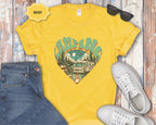 Camping Heart Graphic T-Shirt