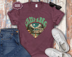Camping Heart Graphic T-Shirt