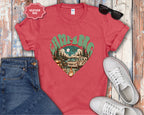 Camping Heart Graphic T-Shirt