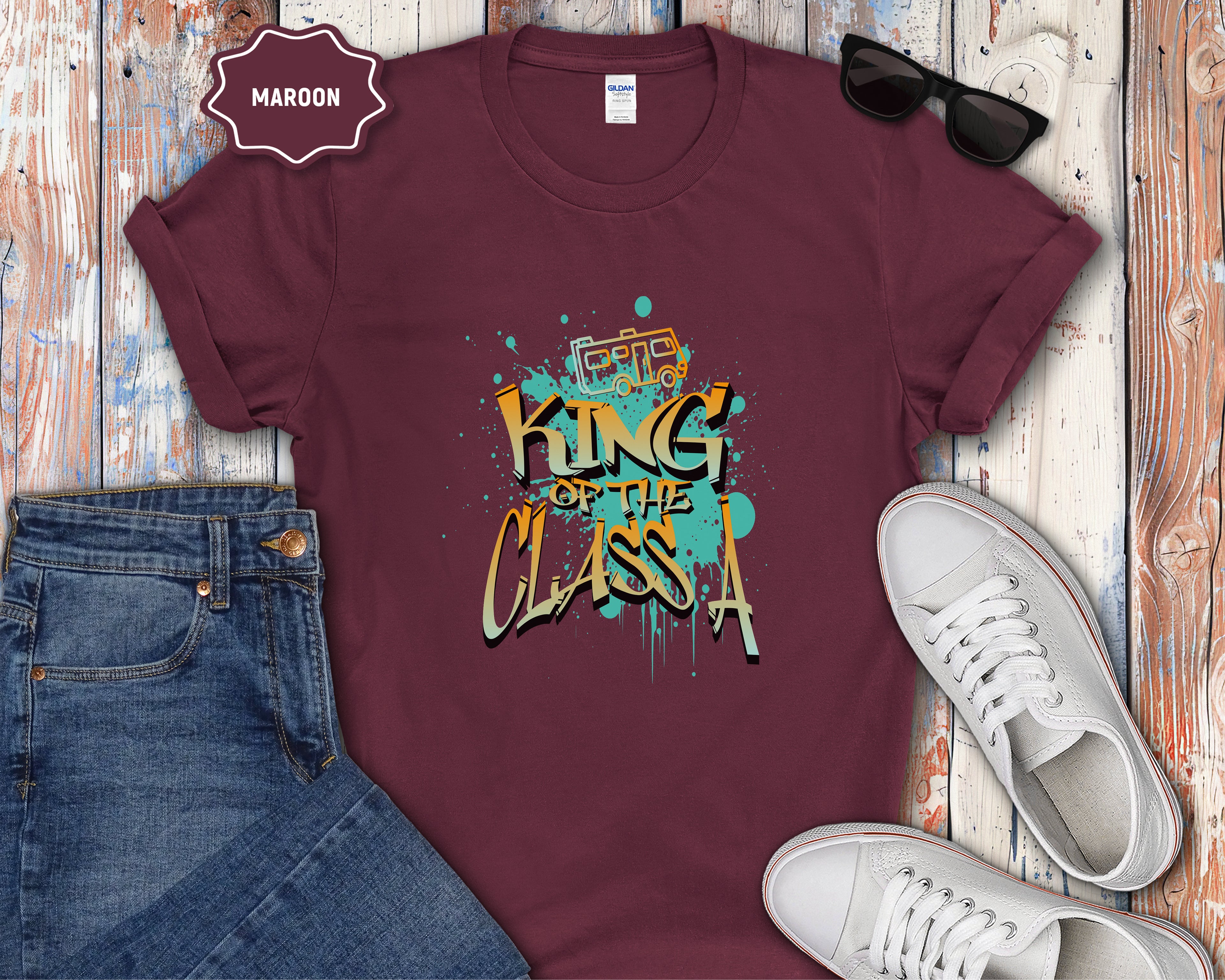 King of the Class A RV T-Shirt