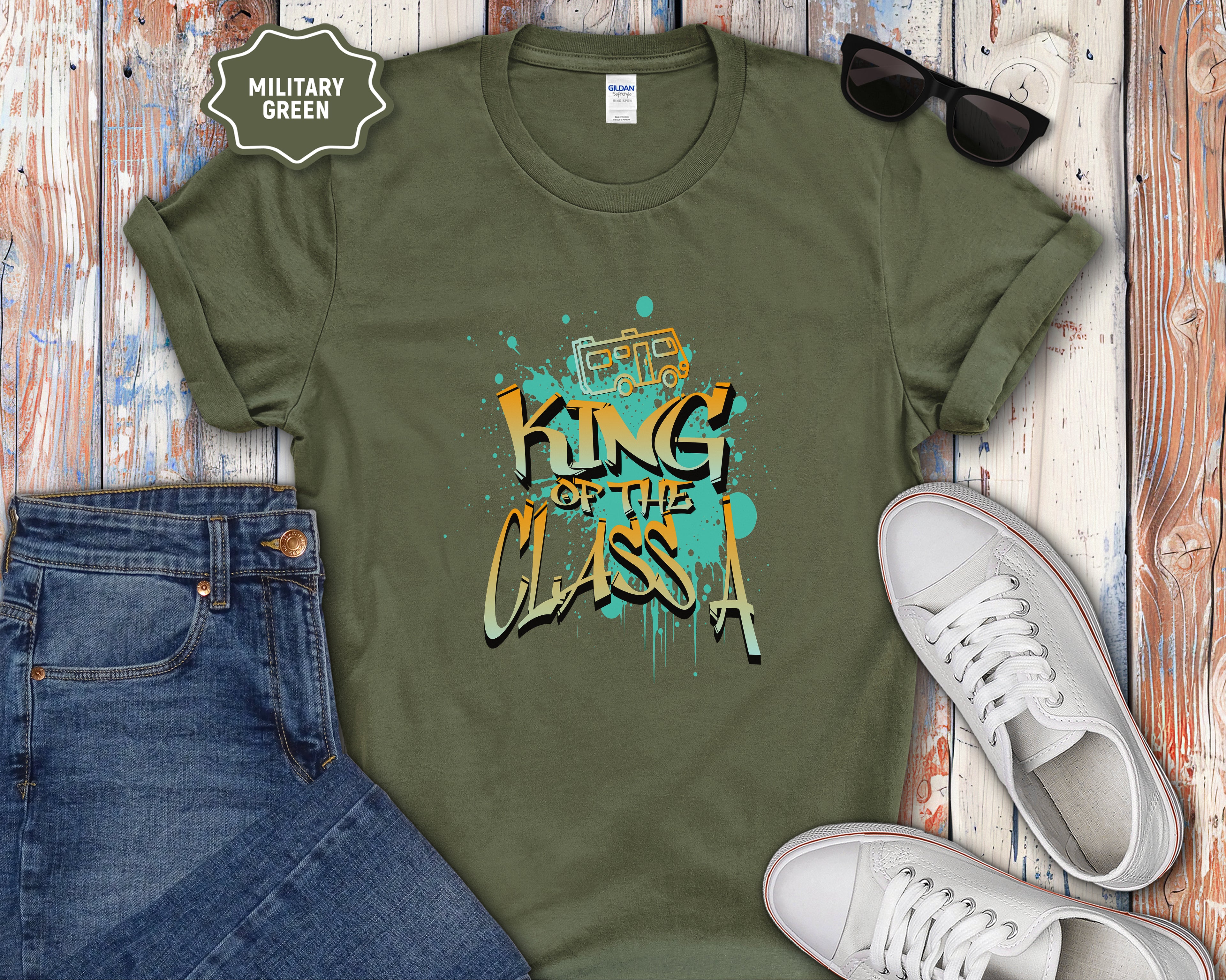 King of the Class A RV T-Shirt