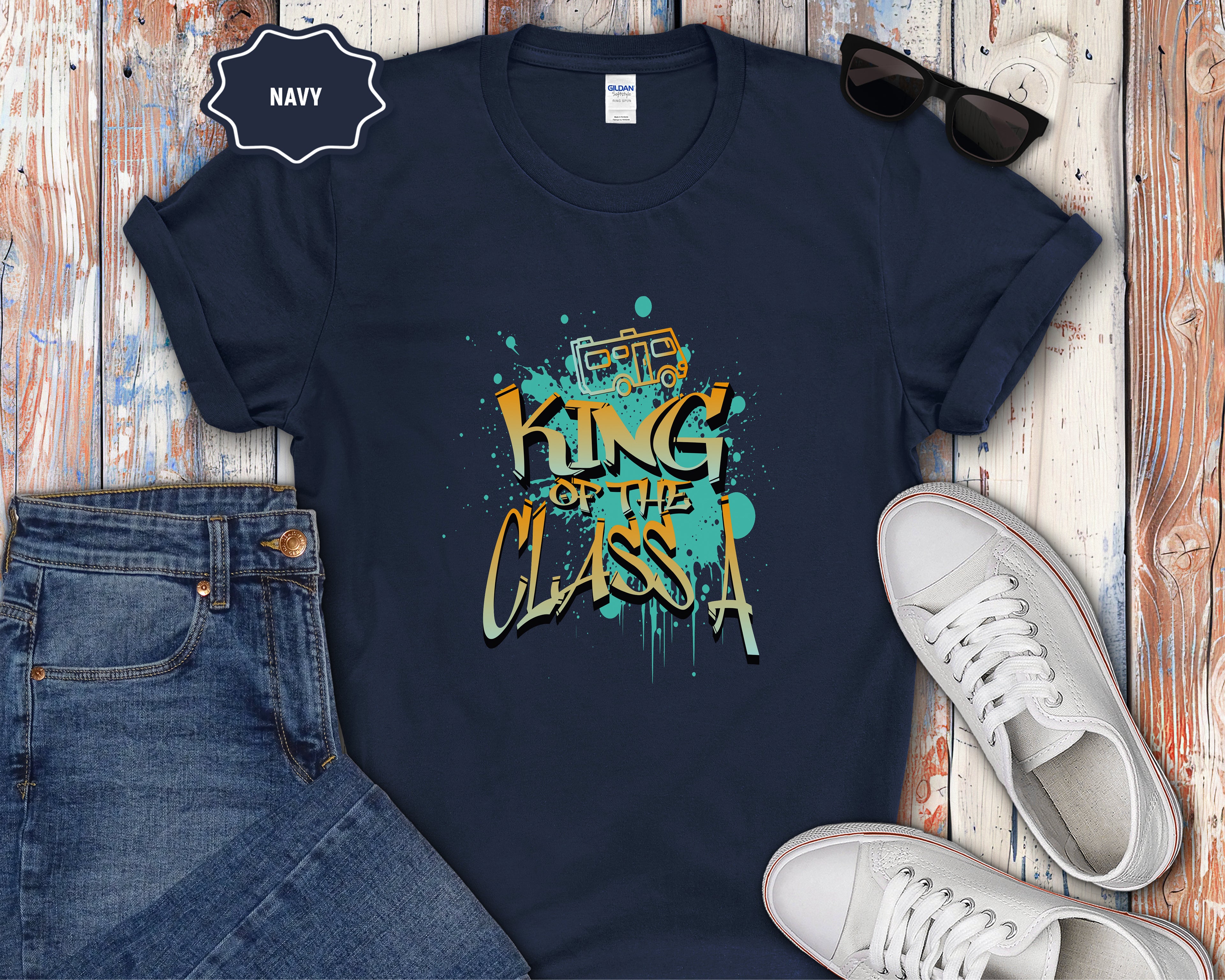 King of the Class A RV T-Shirt
