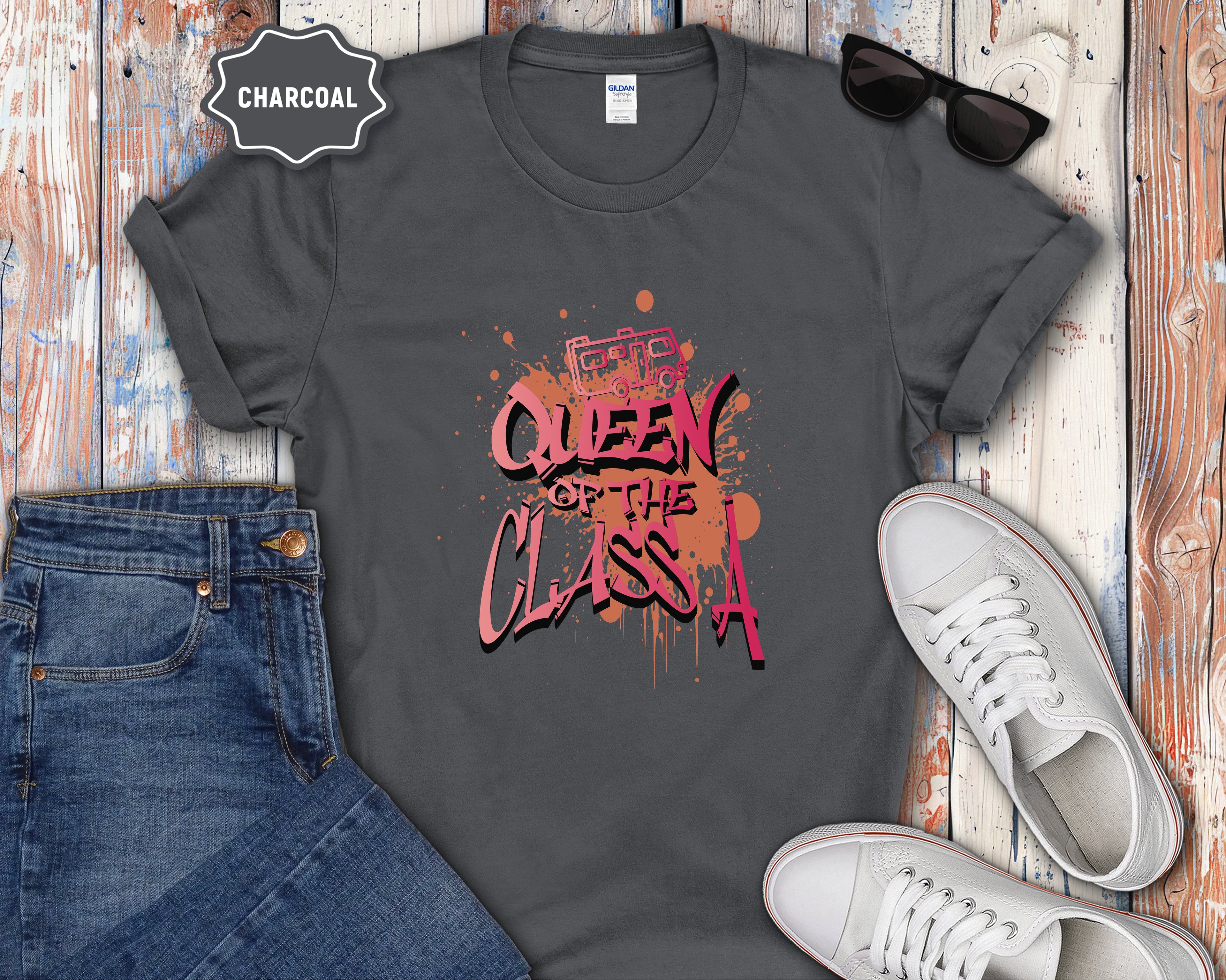 Queen of the Class A RV T-Shirt