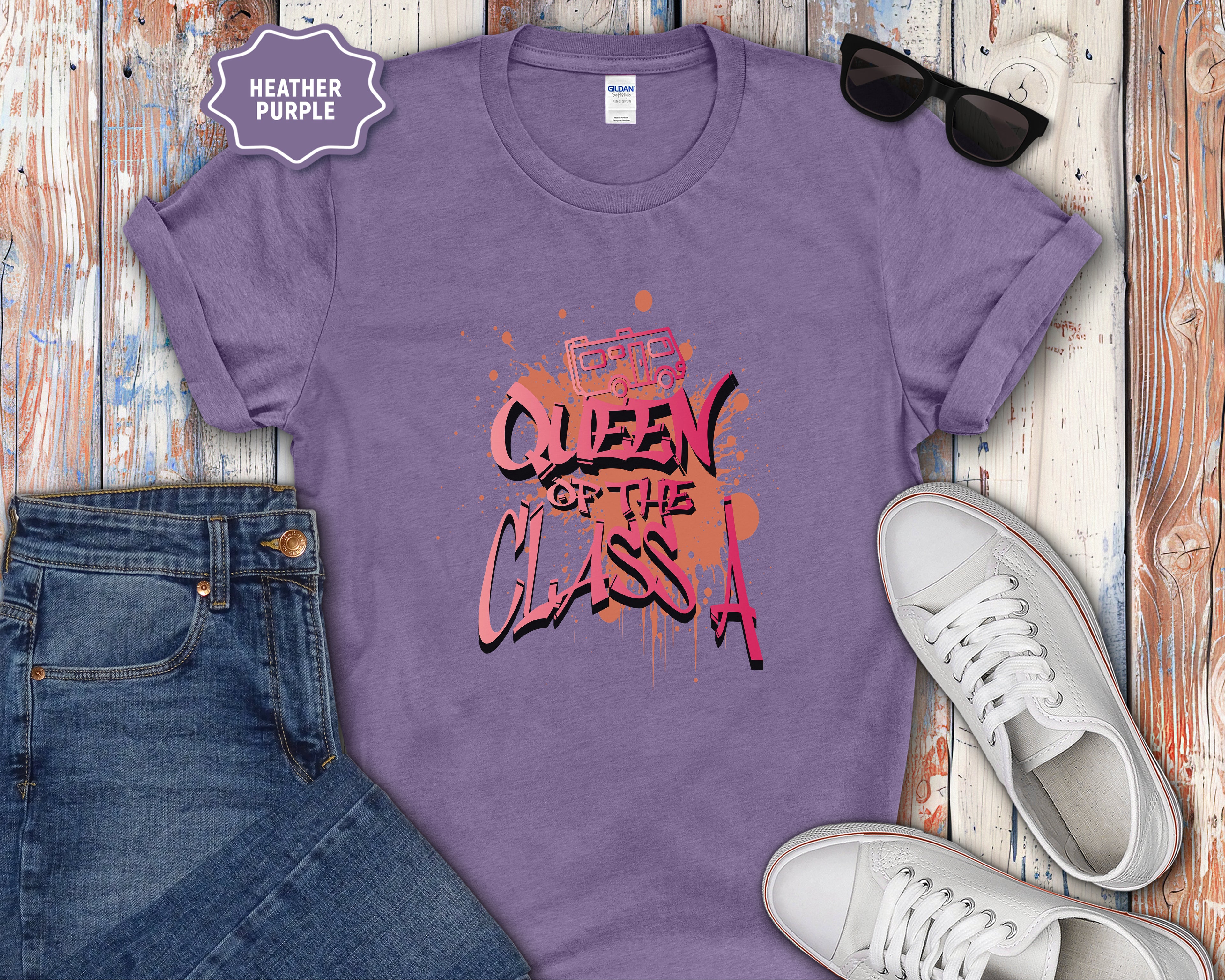 Queen of the Class A RV T-Shirt