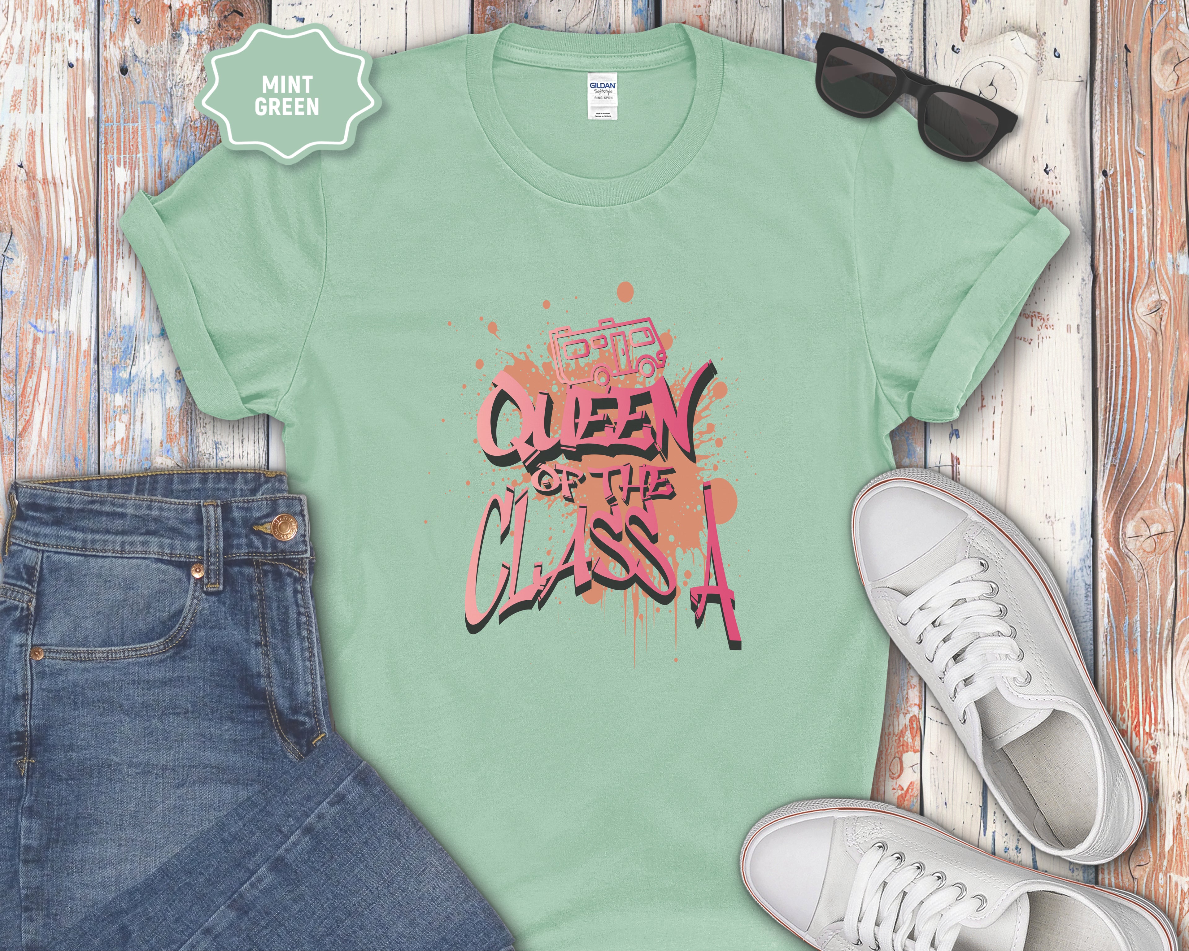 Queen of the Class A RV T-Shirt