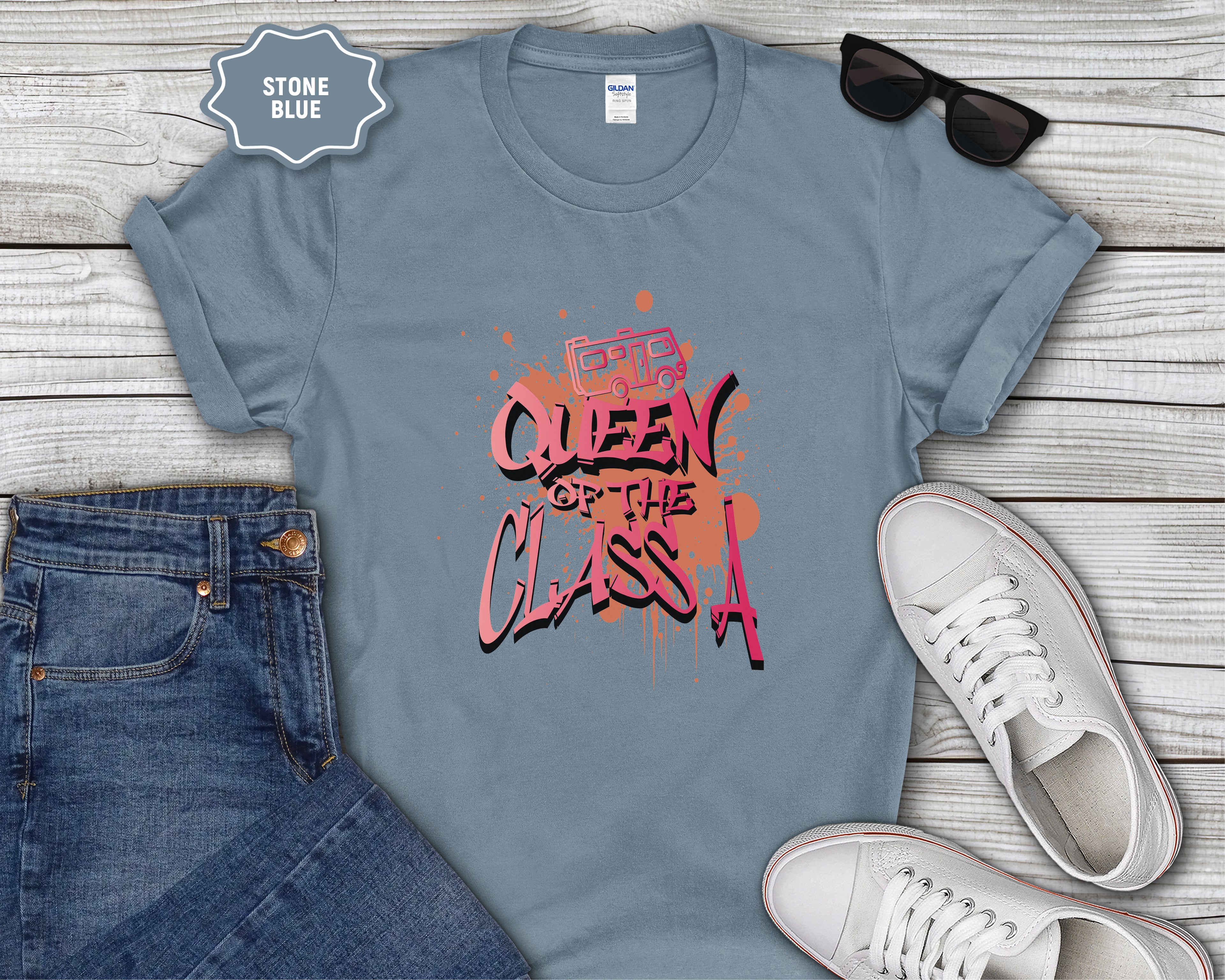Queen of the Class A RV T-Shirt