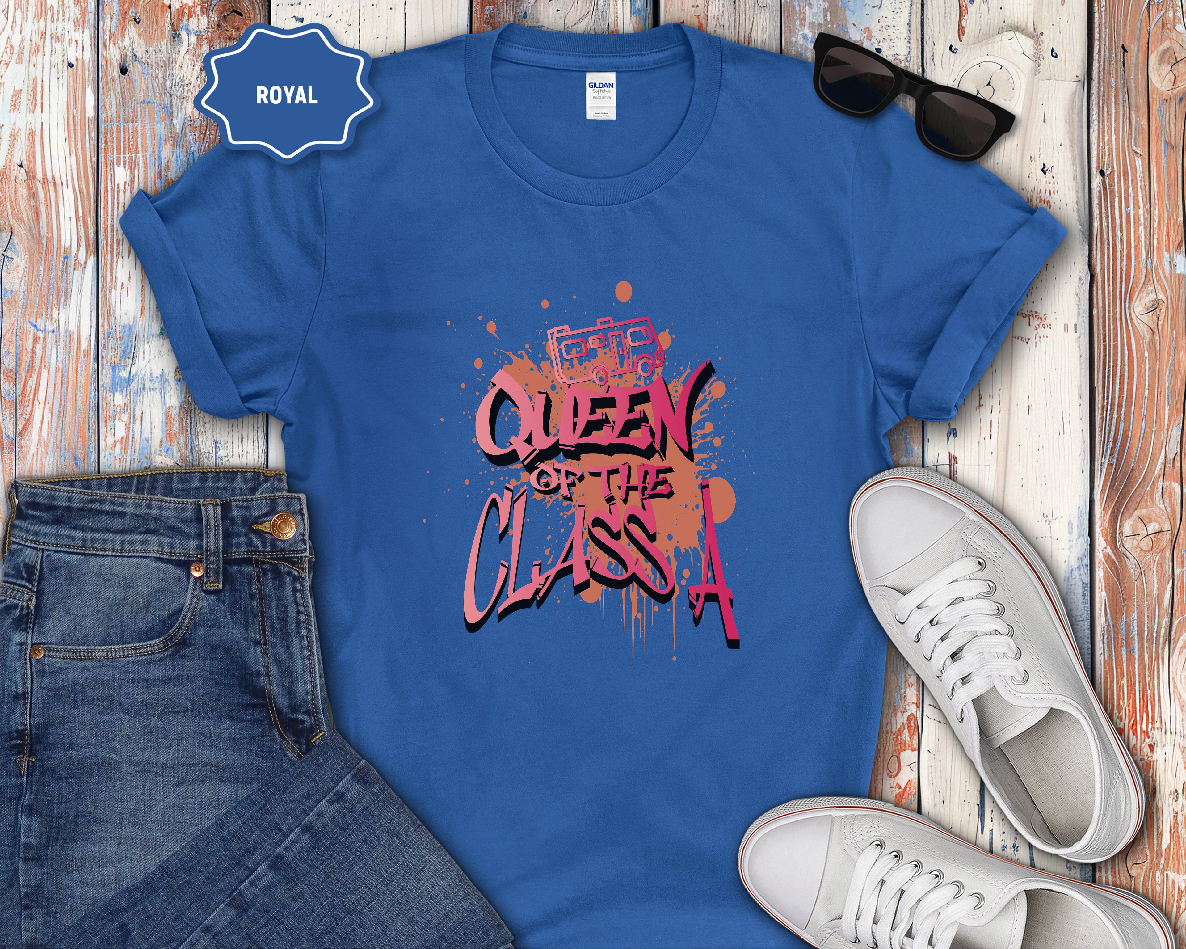 Queen of the Class A RV T-Shirt