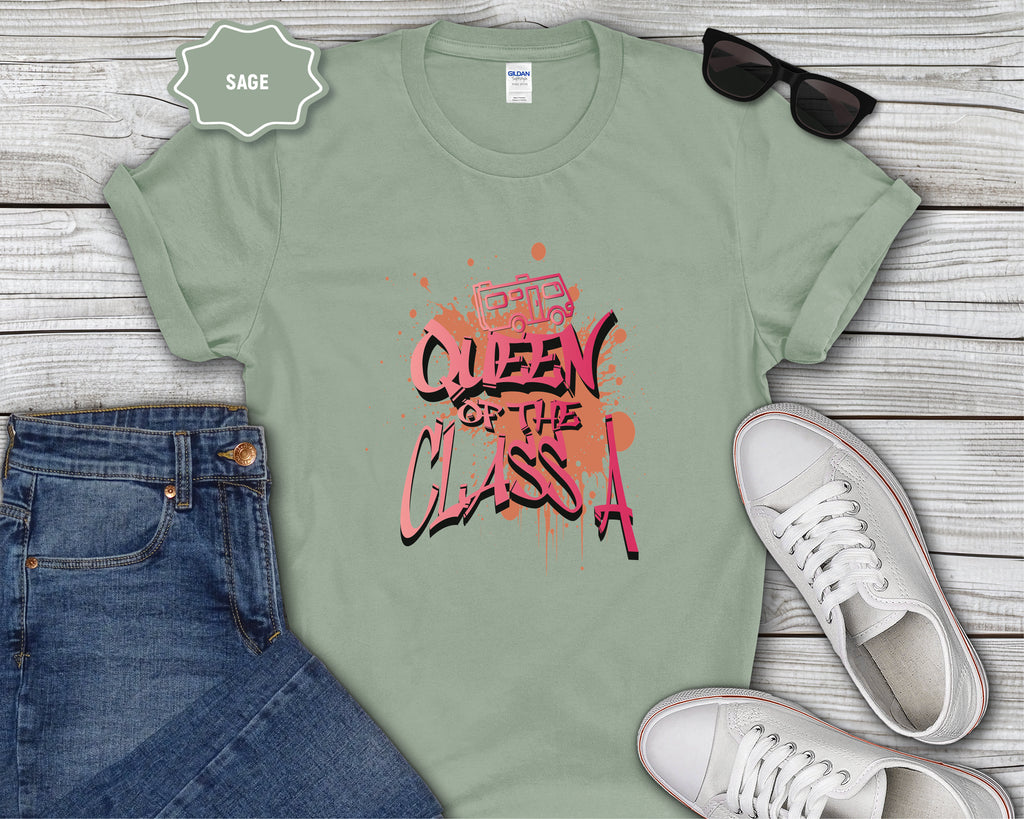 Queen of the Class A RV T-Shirt