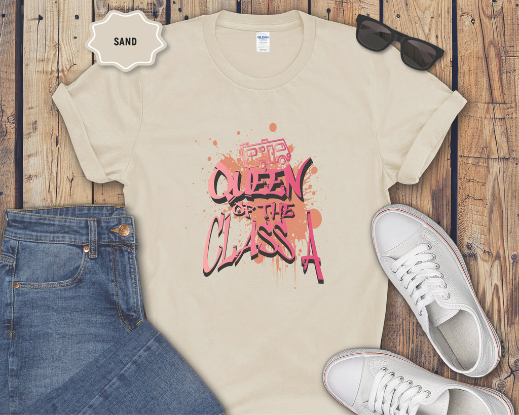 Queen of the Class A RV T-Shirt