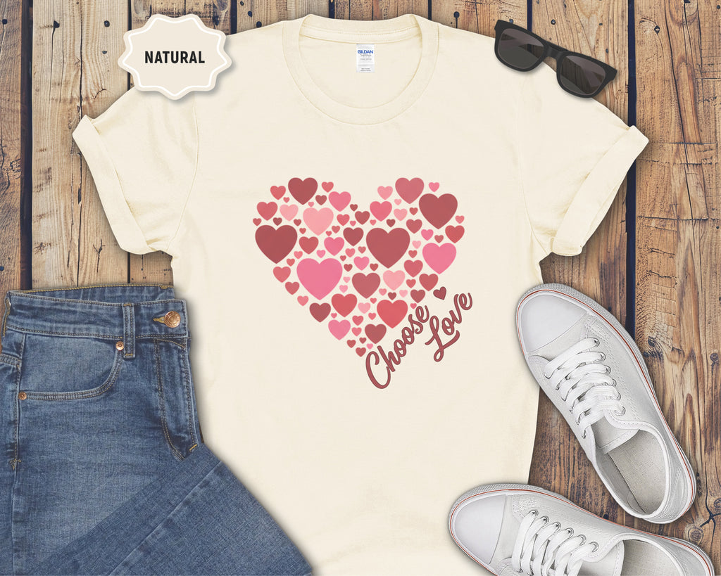 Choose Love Heart Cluster T-Shirt