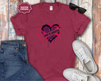 Love Is Chaotic Heart T-Shirt