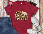 I Like Big Peaks Mountain Vintage Graphic T-Shirt