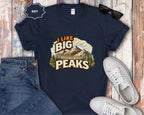 I Like Big Peaks Mountain Vintage Graphic T-Shirt