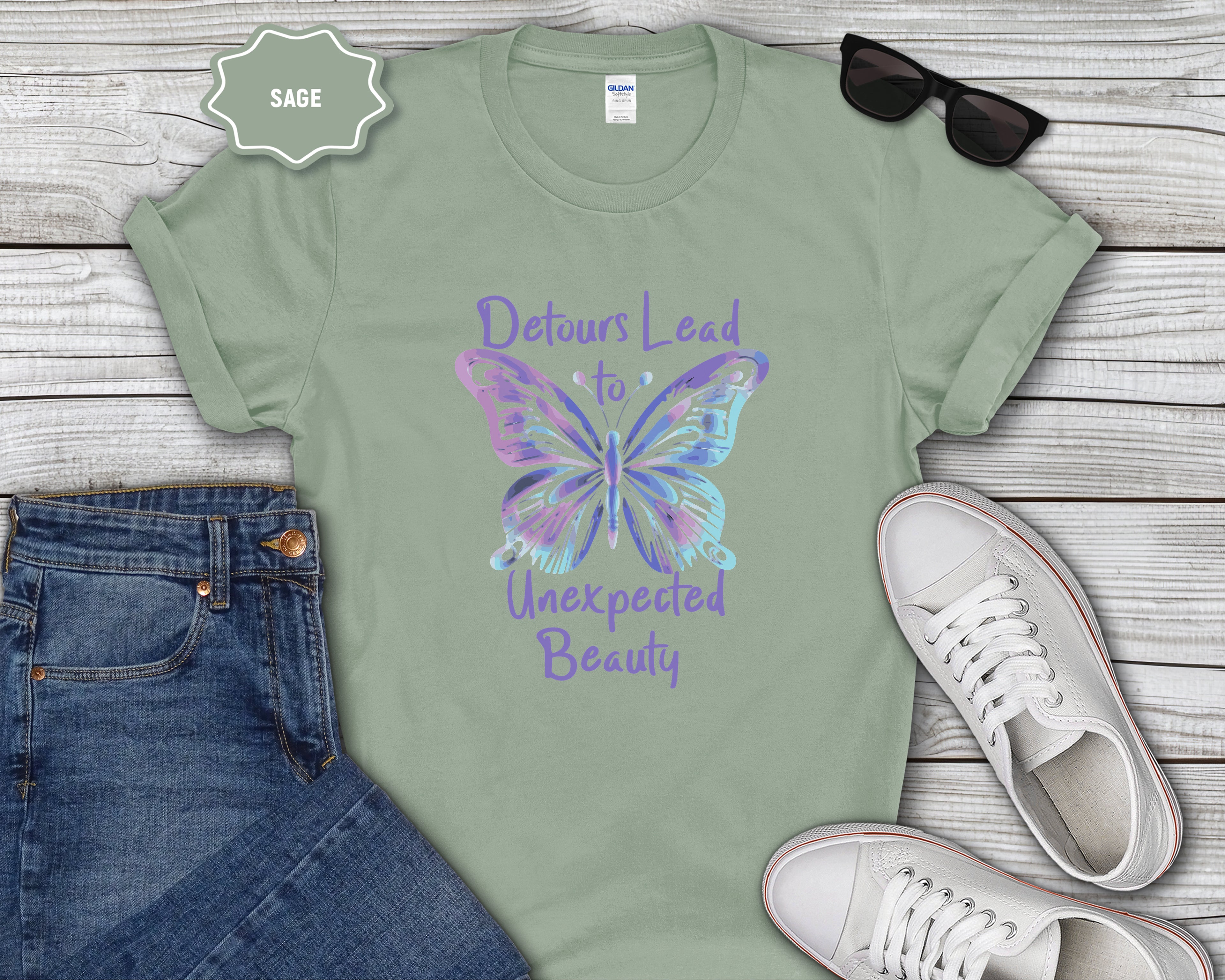 Detours Lead to Unexpected Beauty T-Shirt