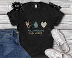 Full Hookups Full Heart Class A RV T-Shirt