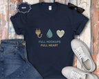 Full Hookups Full Heart Class A RV T-Shirt
