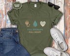 Full Hookups Full Heart Class A RV T-Shirt