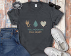 Full Hookups Full Heart Class A RV T-Shirt