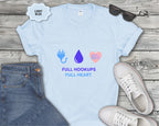 Full Hookups Full Heart Class C RV T-Shirt