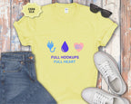 Full Hookups Full Heart Class C RV T-Shirt