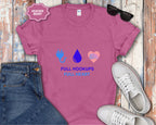 Full Hookups Full Heart Class C RV T-Shirt