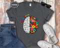 Mind in Bloom Floral Brain T-Shirt