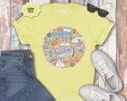 Clam Breathe Strong Sticker Graphic Shirt